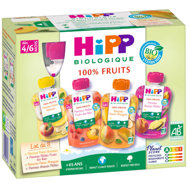 Gourdes Multipack 4 variétés (4/6 mois)