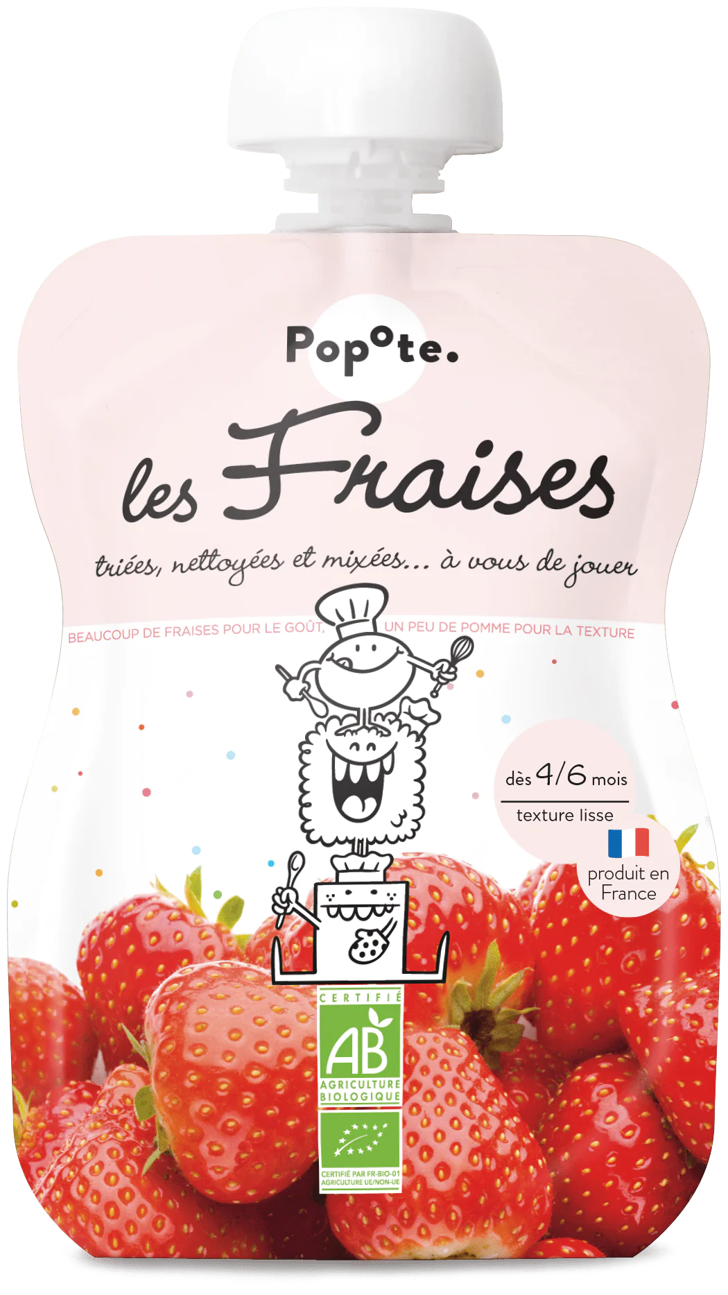 Gourde Fraise BIO