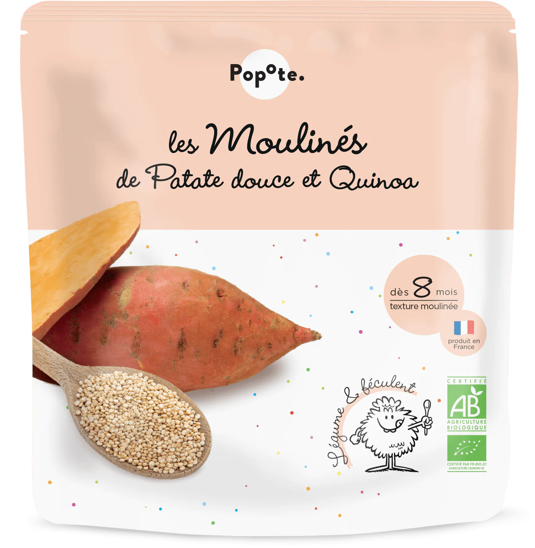 Les Moulinés Patate Douce Quinoa